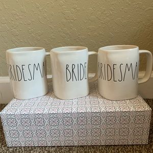 Rae Dunn Bride & Bridesmaid Mugs